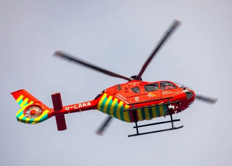 Air Ambulance and Police Respond to Serious Incident in Erith