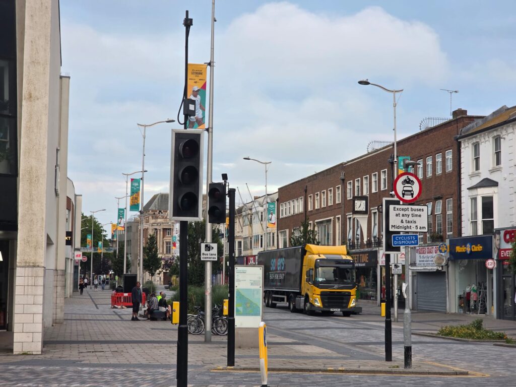 Eastbourne Town Centre Hit by Major Power Cut – Engineers on Site Overnight