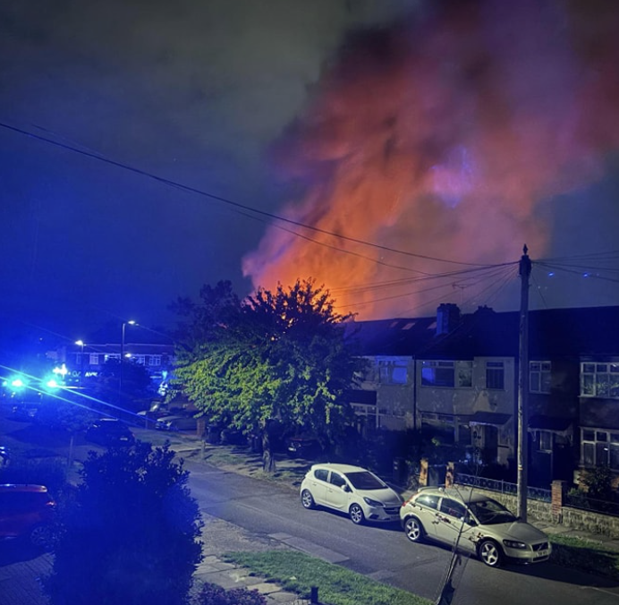Enfield House Fire: Six Engines and 40 Firefighters Respond to Blaze on Fillebrook Avenue