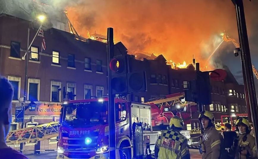 Forest Gate Police Station Roof to Be Rebuilt Following Devastating Fire