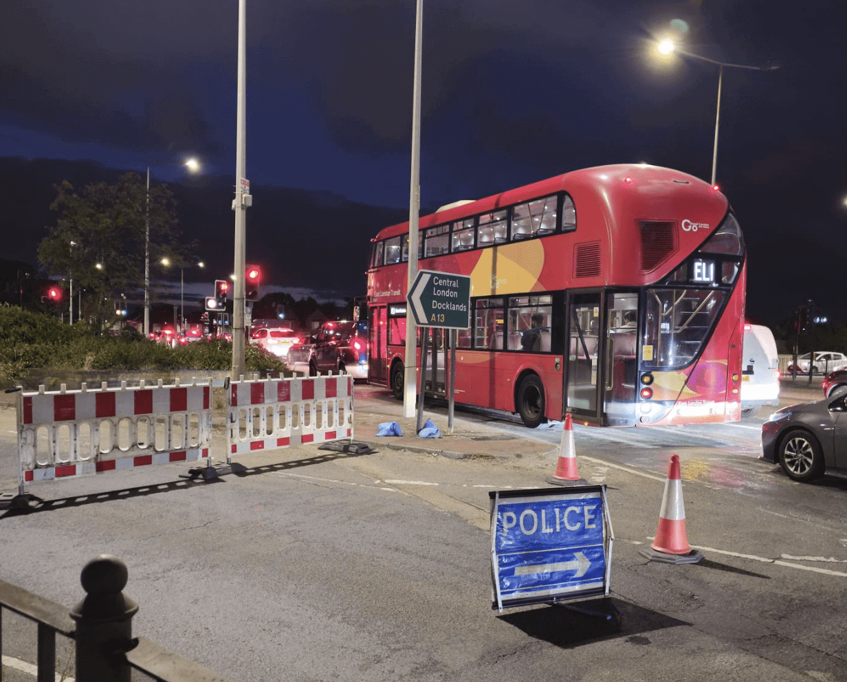 Man Dies in A13 Crash Involving Parked Lorry Trailer Near Rainham