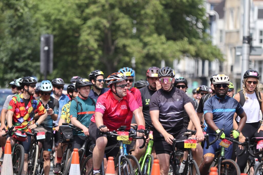 Over 14,000 Cyclists Ride from London to Brighton in Support of Heart Health and Vital Charities