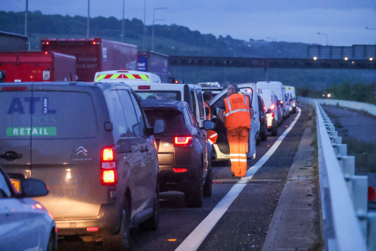 M2 Motorway Closed Eastbound Following Fatal Incident Near Medway Viaduct