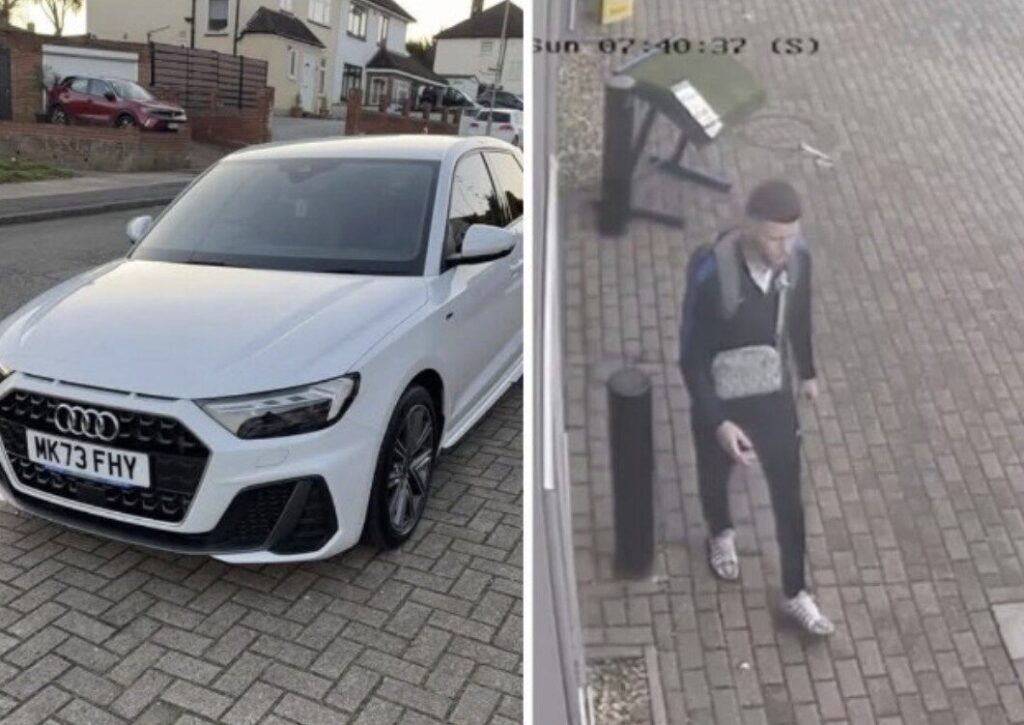 Stolen Audi RS3 Sparks Manhunt in Orpington – CCTV Image of Suspect Released