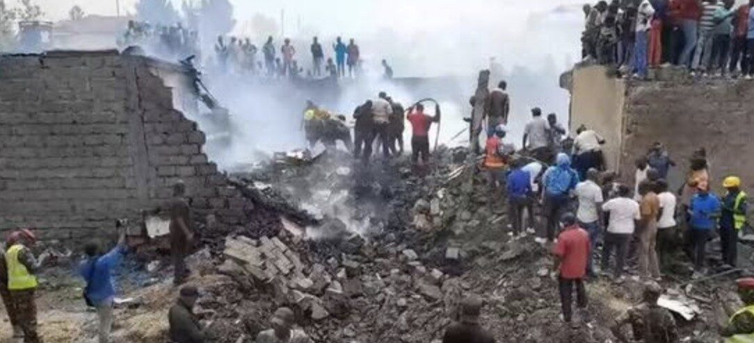At Least Six Killed as Air Ambulance Plane Crashes Into Residential Area Near Nairobi