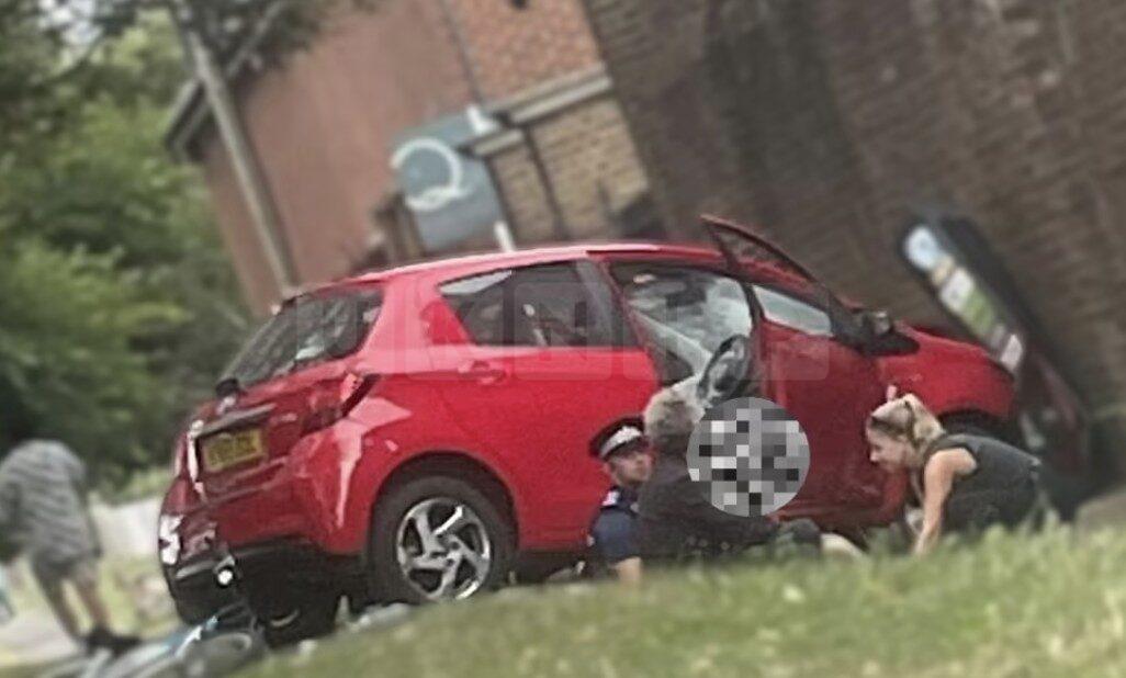 Brighton Emergency Services Respond After Car Crashes Into Wall in Whitehawk