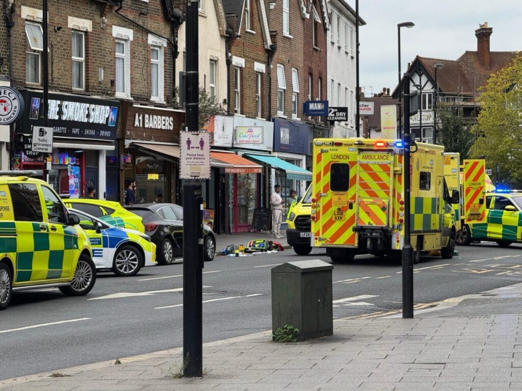 South Croydon Collision Person Taken to Major Trauma Centre