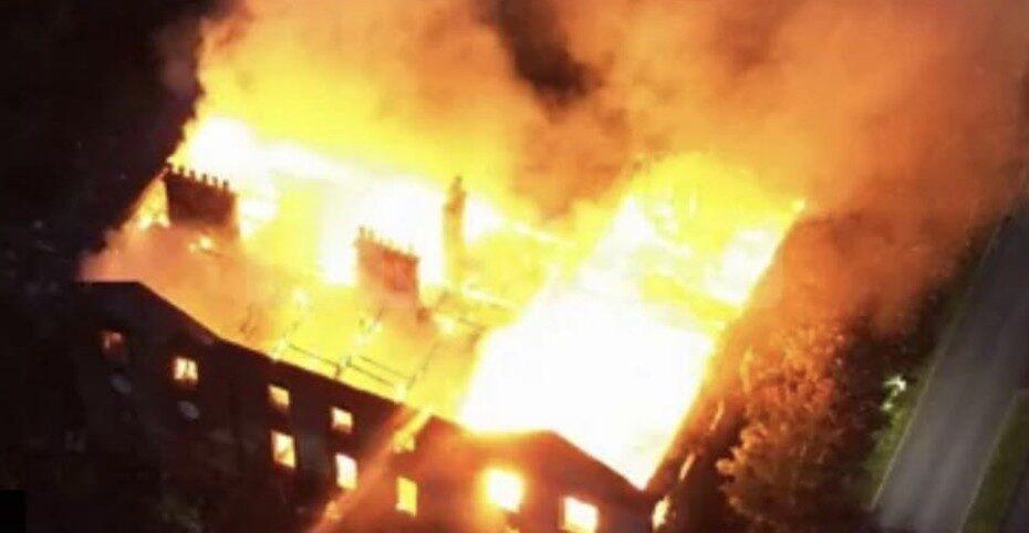 Teenager arrested after blaze at historic Woolton Hall