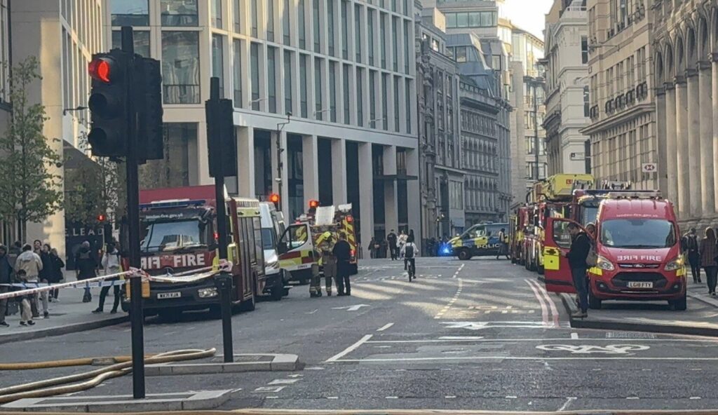 Sub-Basement Blaze Sparks Fire Frenzy in Central London ? UKNIP