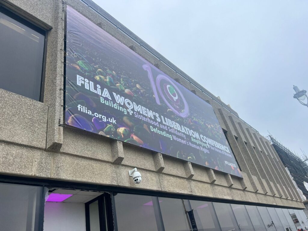 Brighton Centre Vandalised Ahead of Controversial Feminist Conference ? UKNIP