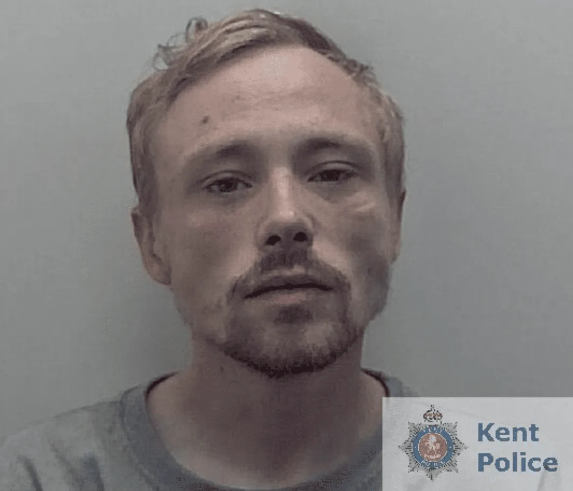 A man who stole a car from a driveway in Whitstable as part of a series of thefts and burglaries and then took officers on a high-speed c…