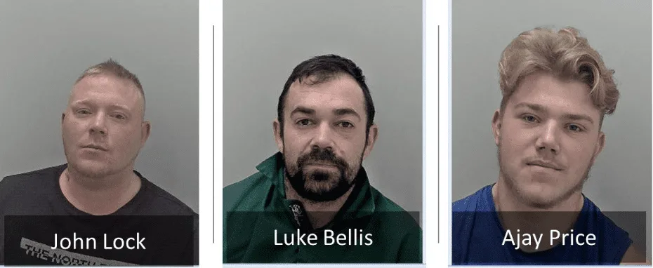 Three men found guilty of the murder of a 51-year-old man in Kington, Herefordshire, have been sentenced at Worcester Crown Court â€“ (ID 5…