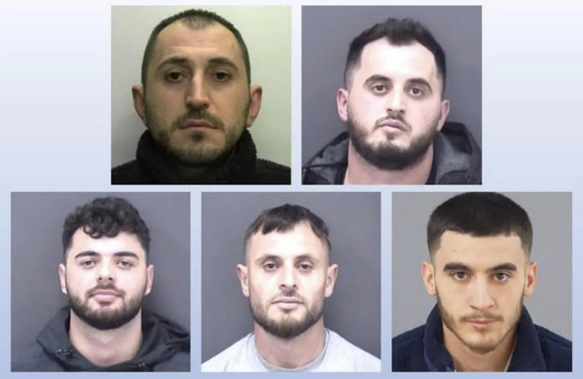 Five Jailed in Massive UK Cocaine Ring Bust