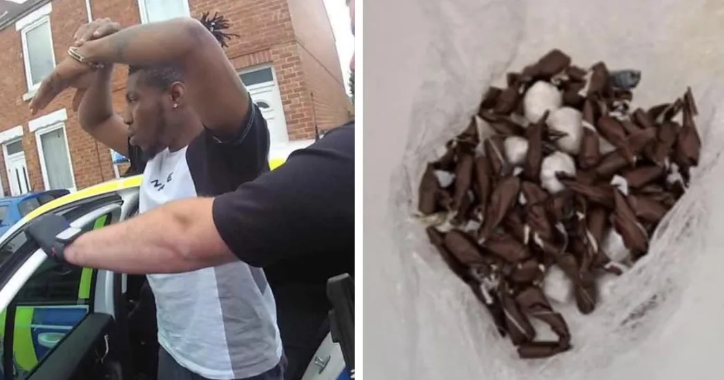 Drug Dealerâ€™s Flush Fails as Police Catch Him Red-Handed