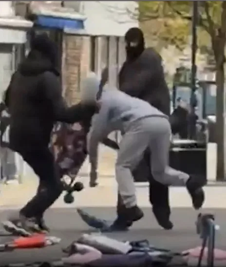 Chaos on Dewsbury High Street as Machete-Wielding Youths Clash