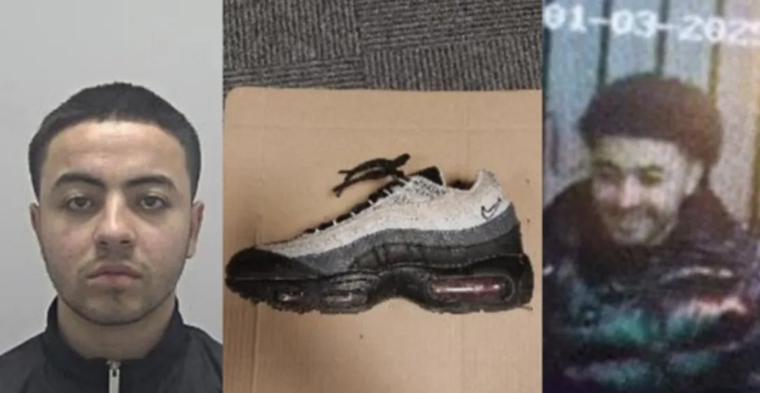 â€˜Sneakyâ€™ stabber jailed after trainers give him away