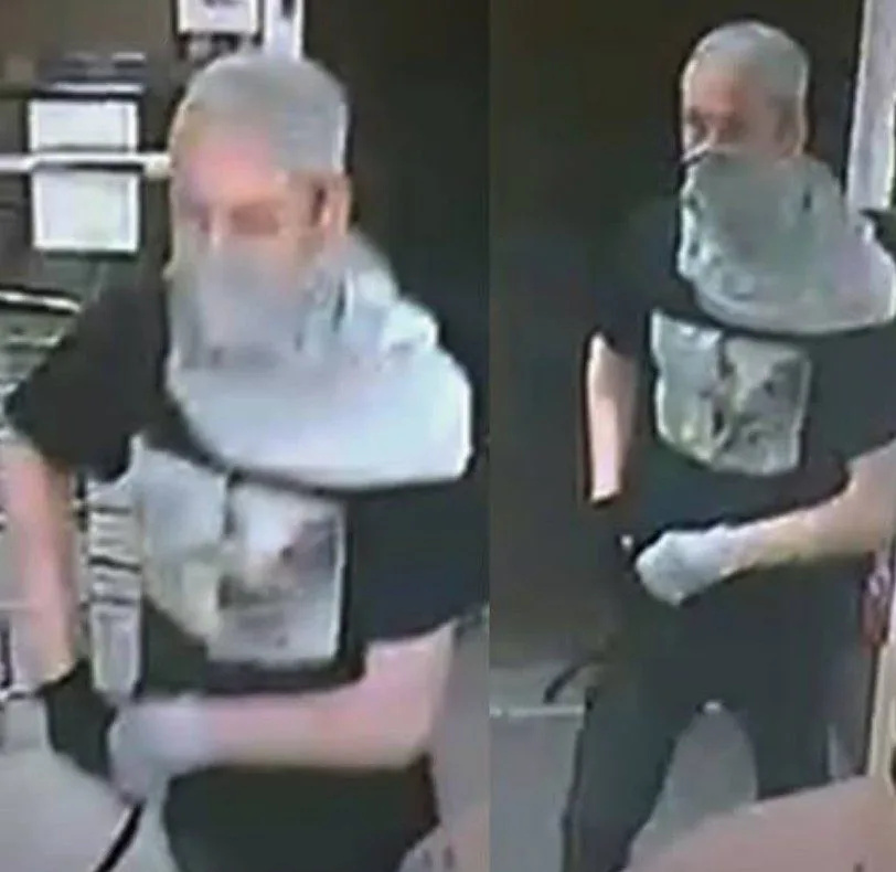 Portsmouth Co-op Robber Wields Pickaxe in Â£300 Hold-Up â€“ Police Release CCTV Snaps!