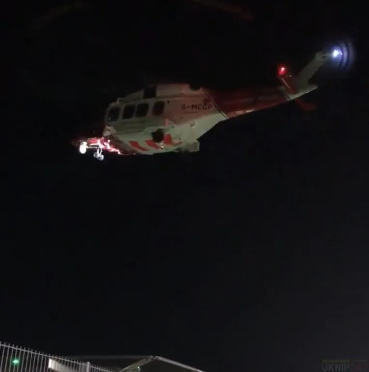 Coastguard rescue helicopter called for Guernsey life saving mission