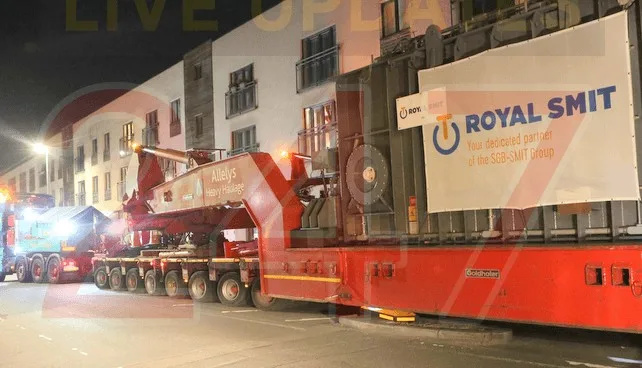 200-Tonne, 57m Lorry Hauling Â£25m Transformer Sparks London Traffic Chaos Despite Police Escort