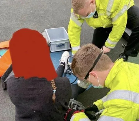 Teen Trapped in Childâ€™s Swing Filming TikTok Stunt Sparks Firefighter Rescue Chaos in Southampton