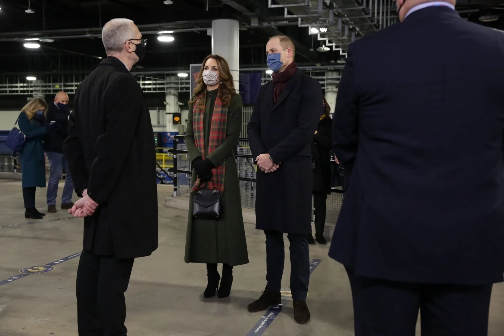 Duke and Duchess of Cambridge Praise UK Transport Workersâ€™ COVID Efforts in Nationwide Royal Tour
