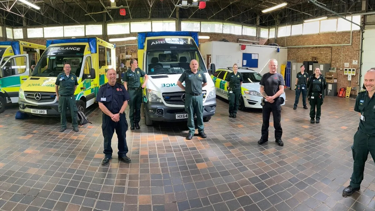 Hampshire Firefighters Join Ambulance Crews to Tackle Covid Crisis Amid NHS Pressure
