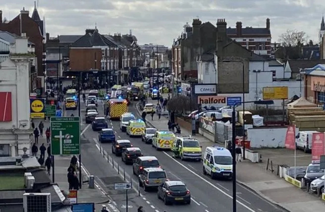 A man has died after being hit by a underground train in Tooting
