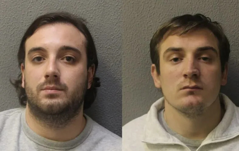 Two men have been jailed after stealing more than Â£40,000 in cash and perfume following a series of robberies in the West End