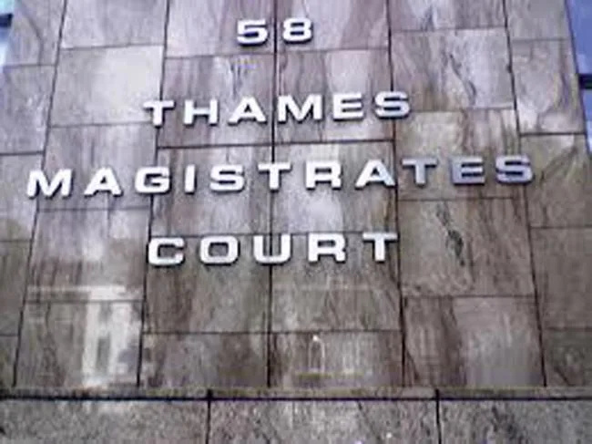 Two people have beenÂ charged with robbery after warrants in East London
