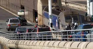 Cash totalling Â£40,000 was seized by Kent Police officers at the Channel Tunnel