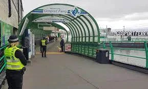 Midnight Brawl at Gosport Ferry Terminal: Two Men Charged with Serious Assault