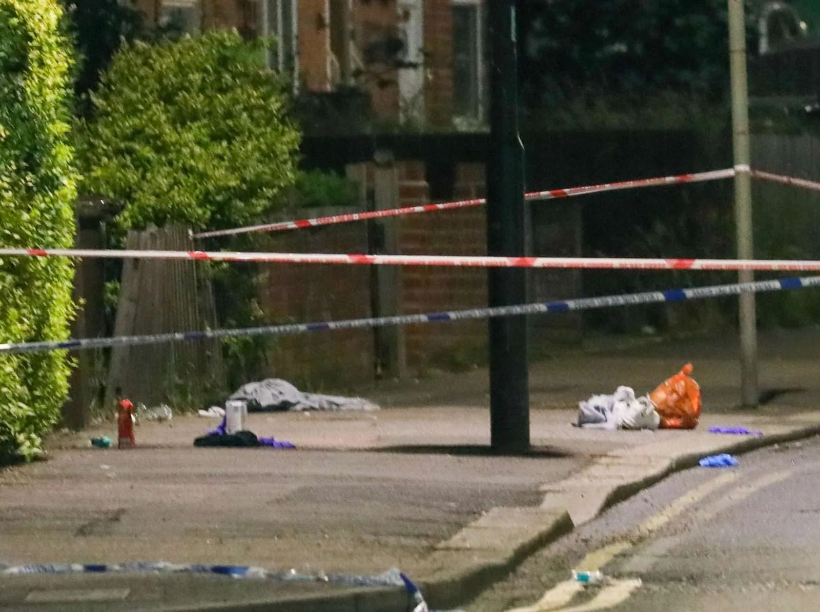Man Stabbed Near Rose Hill Roundabout in Sutton as Woman Detained â€“ Emergency Services Rush to Scene