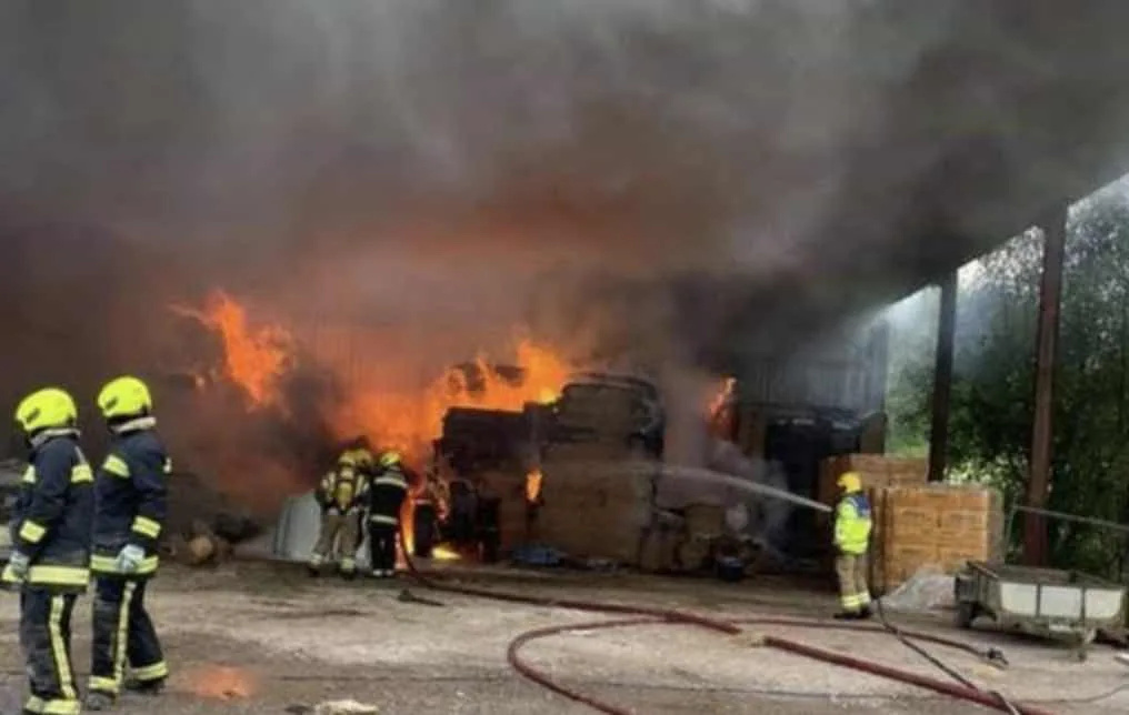 Barn Fires Soar in Devon and Somerset: Farmers Warned to Monitor Haystack Temperatures to Prevent Blaze Crisis
