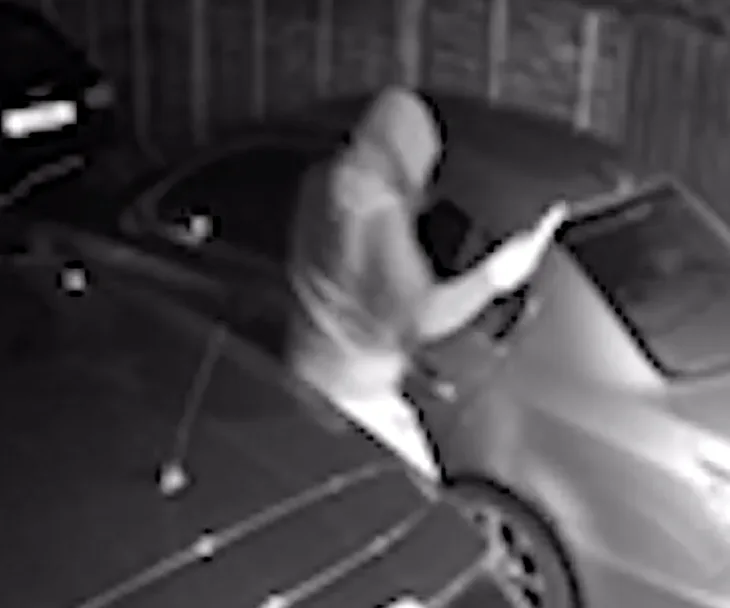 CCTV of two cars being damaged while parked at a home in High Halstow has been released in a renewed appeal for information