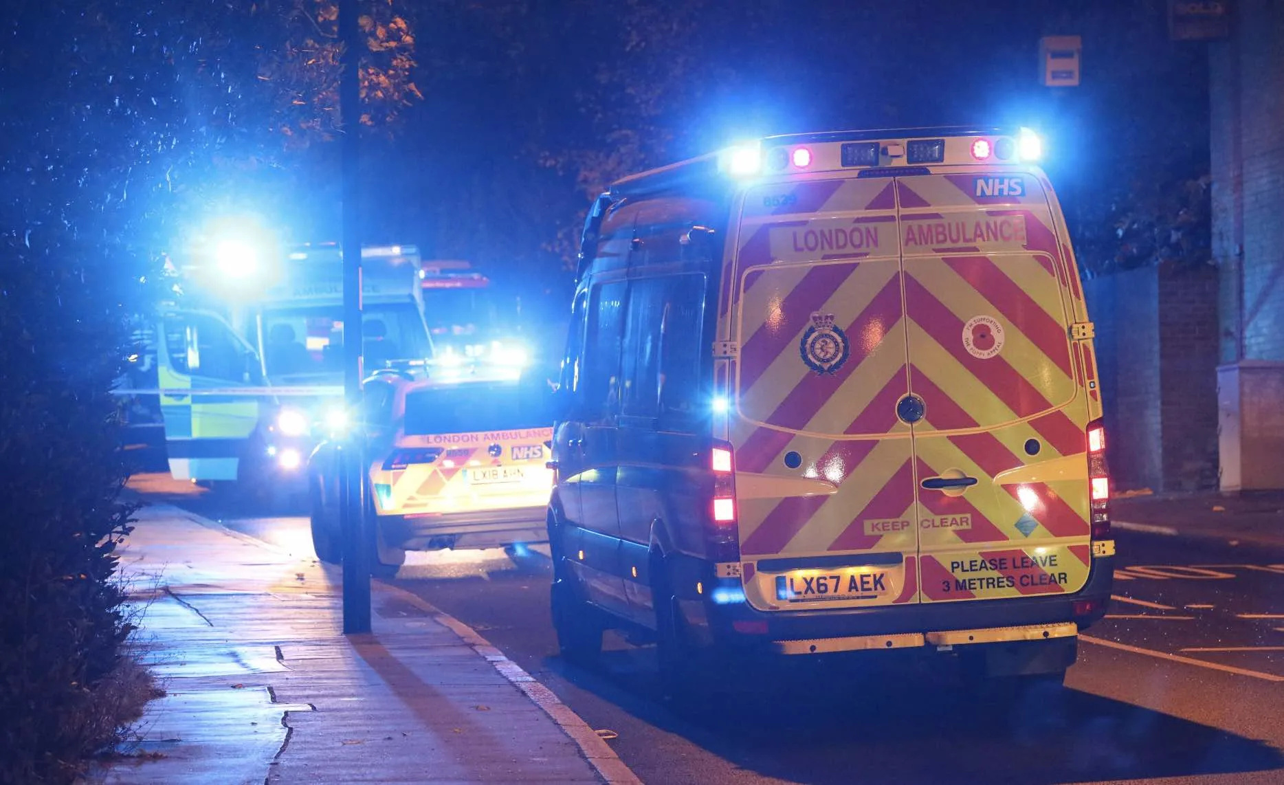 Two 19-year-old men stabbed in the early hours in Cricklewood