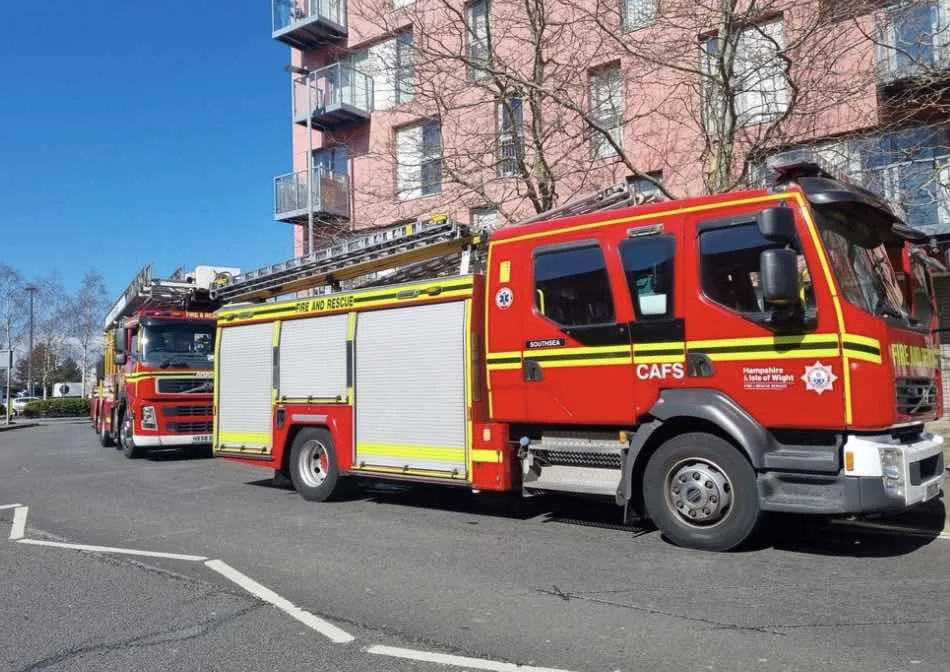 Portsmouth Flat Blaze Doused Quickly by Firefighters on Goldsmith Avenue â€“ No Injuries Reported