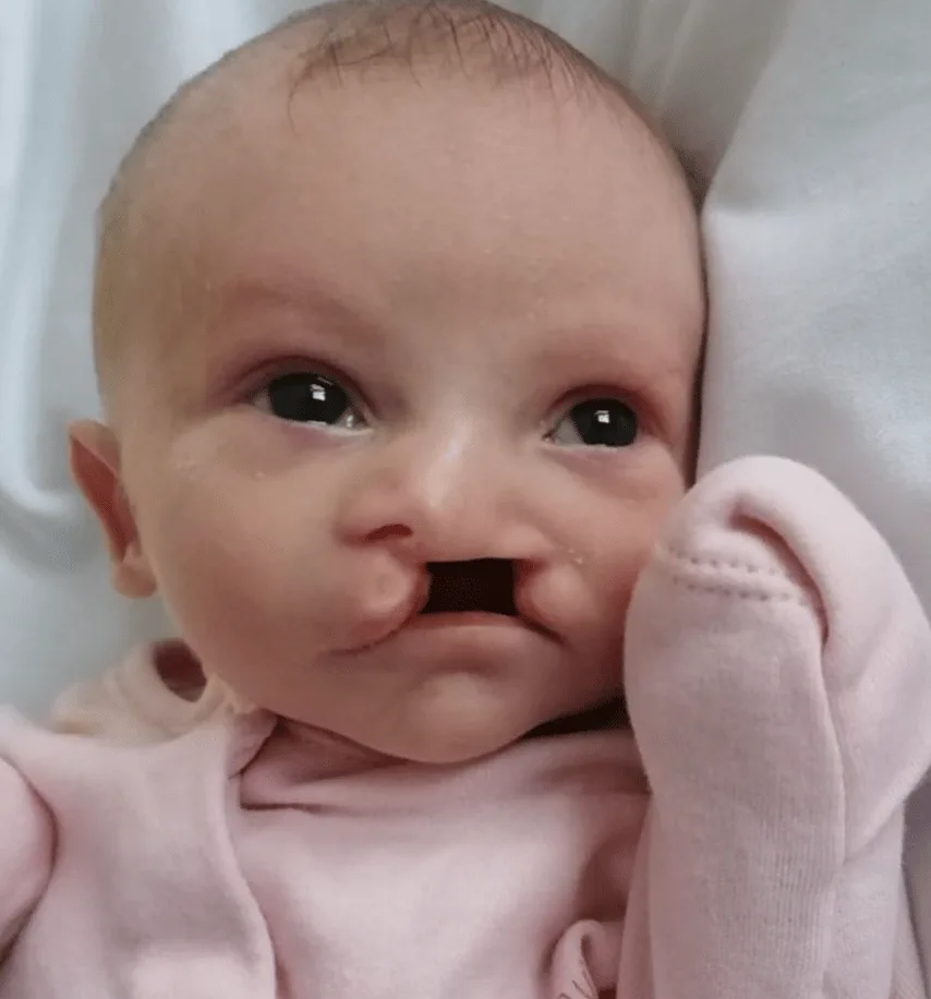 A man has appeared in court charged with the murder of his baby daughter