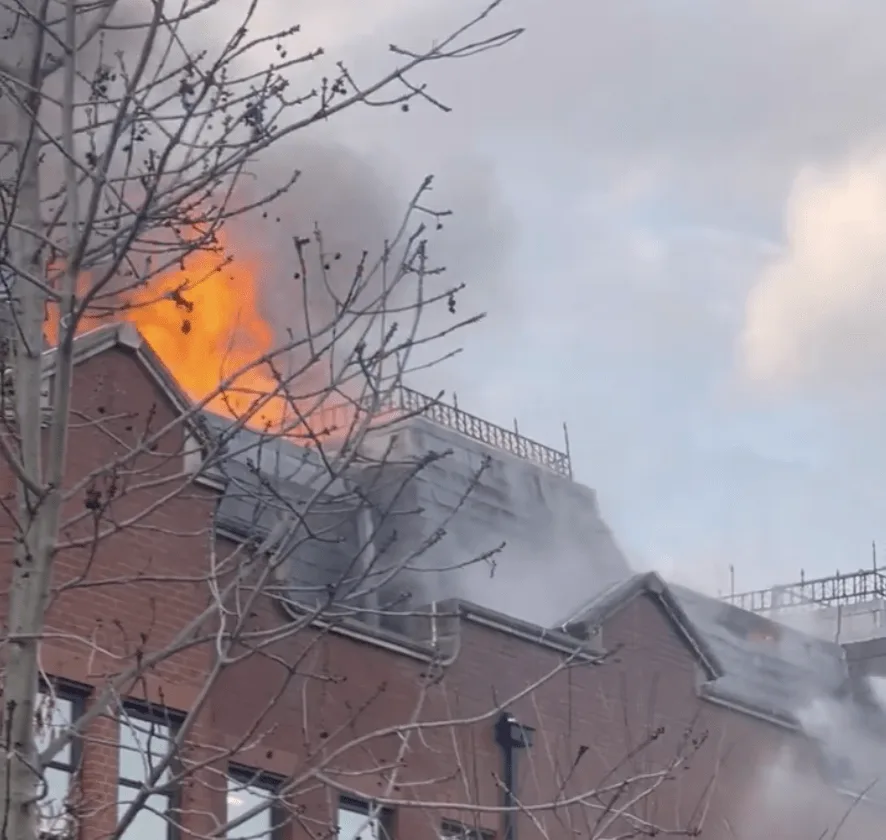 Massive Romford Road Blaze Hits Forest Gate Police Station â€“ 100+ Firefighters Battle Flames