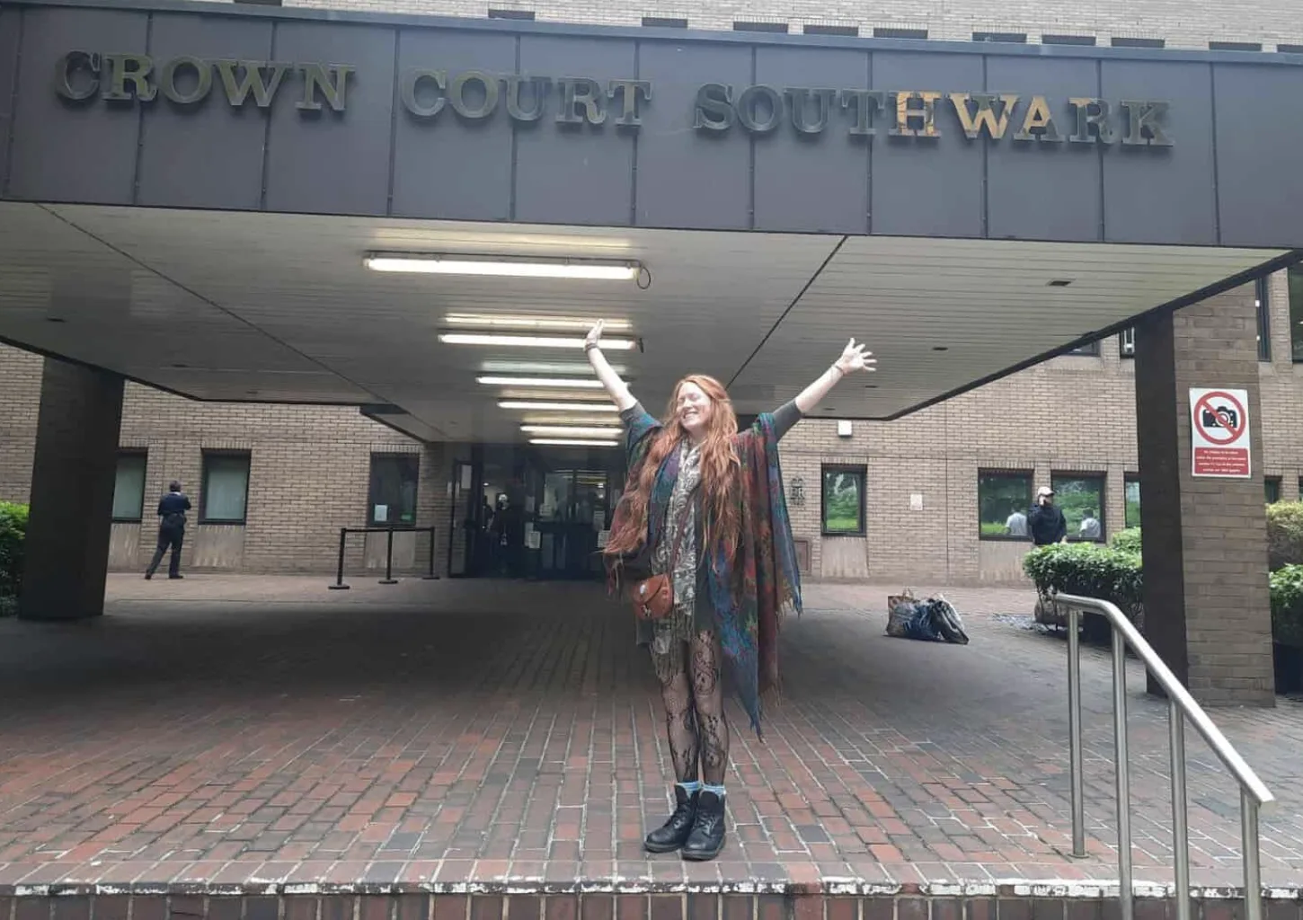Just Stop Oil Activist Cleared After Spraying New Scotland Yard Sign in Climate Protest
