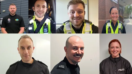 Derbyshire Cops Brave Fierce Football Riot to Bag Police Bravery Award Nod