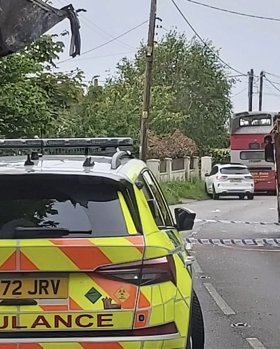 Tractor vs Bus Crash in Gravesend: 12 Kids Hurt, Driver Arrested for Dangerous Driving