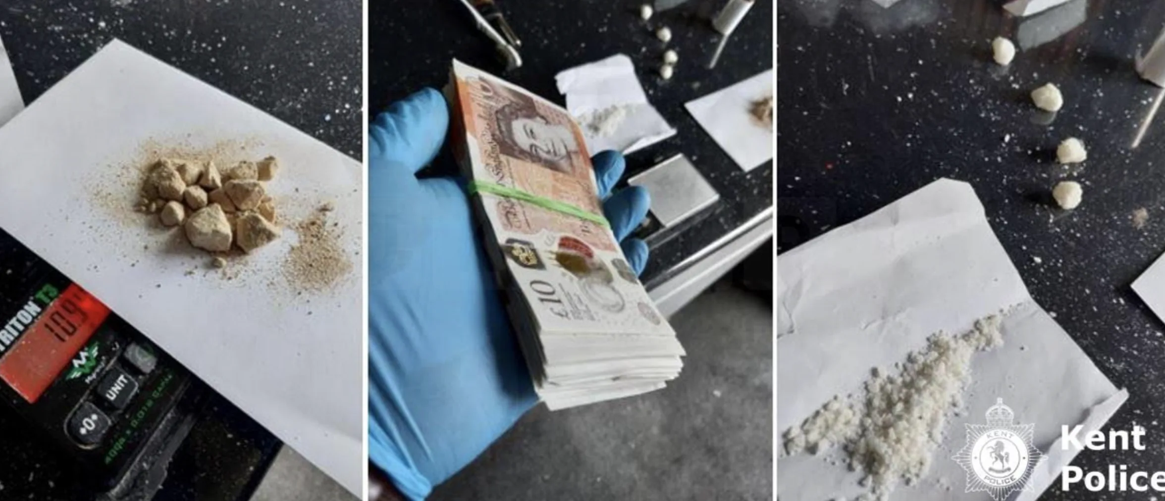Kent Police Bust County Lines Drug Gang in Mill Road Raid â€“ Three Arrested with Crack Cocaine and Heroin Seized