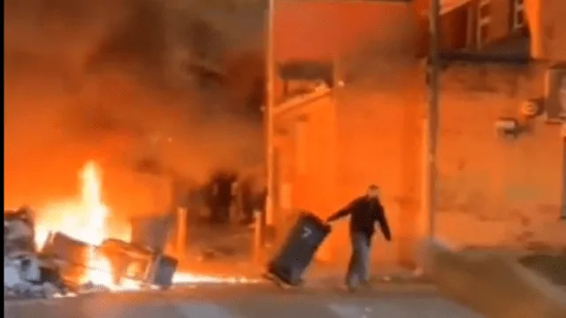 Leeds Riot: Man Charged After Police Car Flipped and Bus Set on Fire in Harehills Chaos