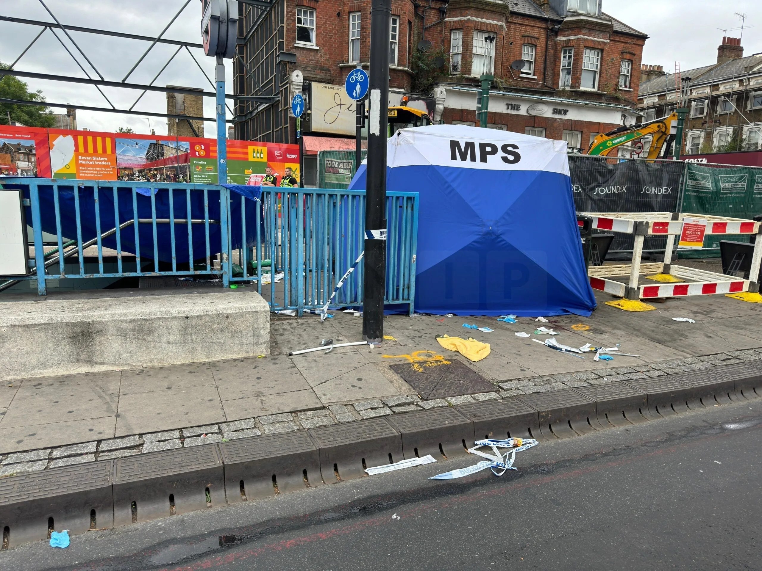 Man Fighting for Life After Brutal Stabbing Closes Seven Sisters Tube Station