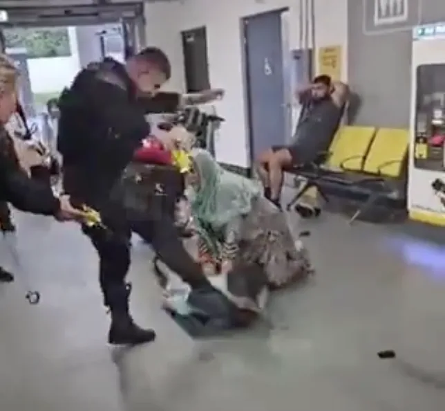 Manchester Police Officer Suspended After Shocking Taser and Kick Attack at Airport Sparks Protests