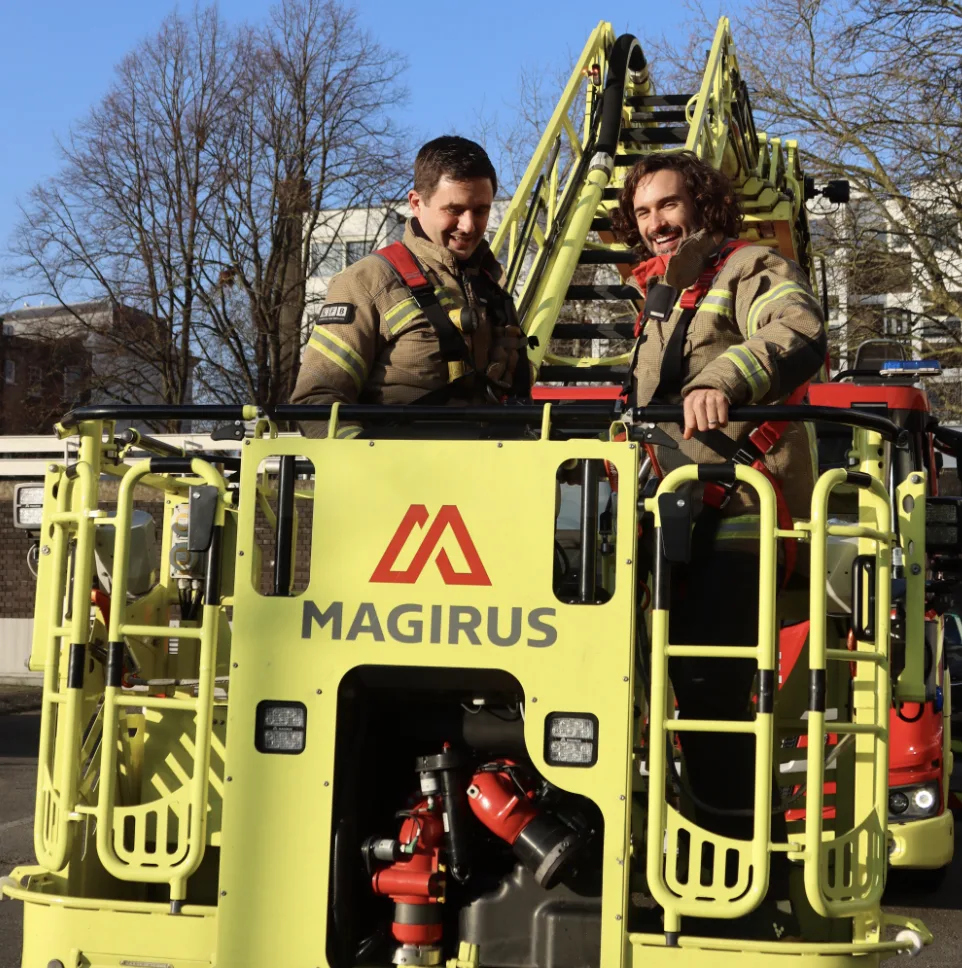 Joe Wicks Teams Up with London Firefighters for Valentineâ€™s Day Fitness and Mental Health Boost
