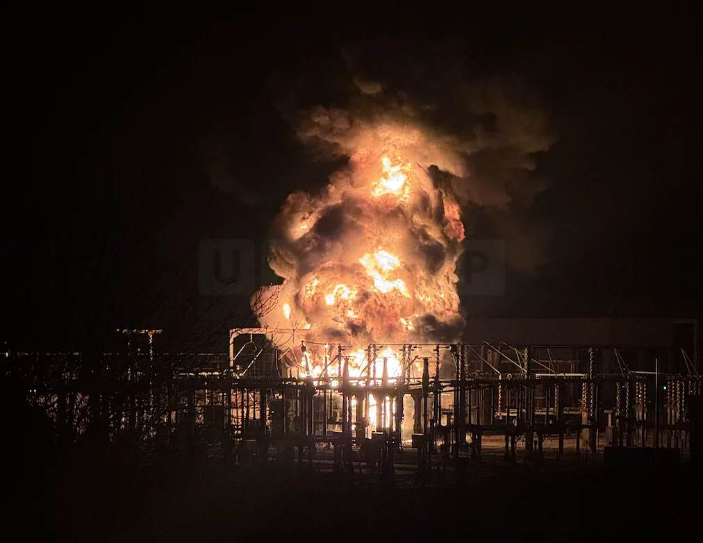 Hayes Substation Blaze Cuts Power to 17,000 Homes as Explosion Sparks Mass Evacuations