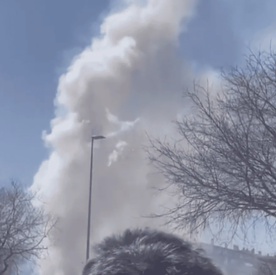 Killingworth Caravan Blaze Sparks â€˜Big Bangâ€™ Panic, Damages Home and Garden