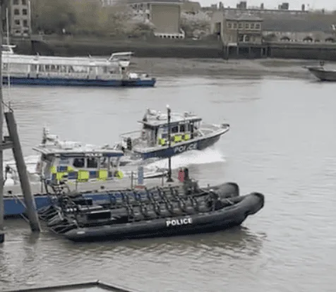 Heroic Police Rescue Woman from Jump on Lambeth Bridge â€“ Thames Drama Ends Safely