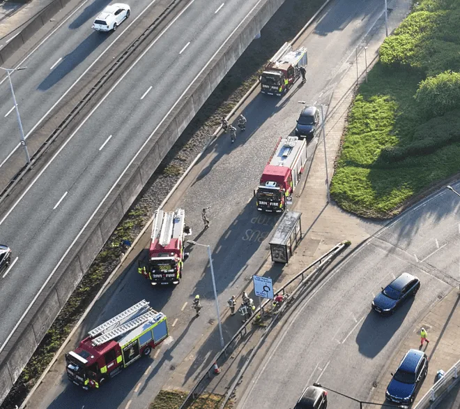 Chingford Blaze Under Lea Valley Viaduct Sparks Major Fire Response and Traffic Chaos